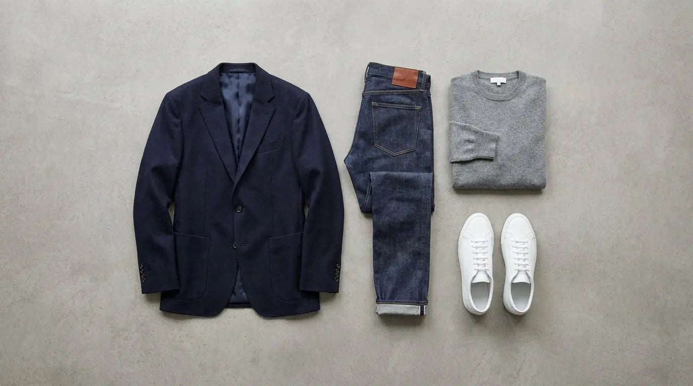 Capsule Wardrobe Homme Premium – Le Guide L'Engrenage