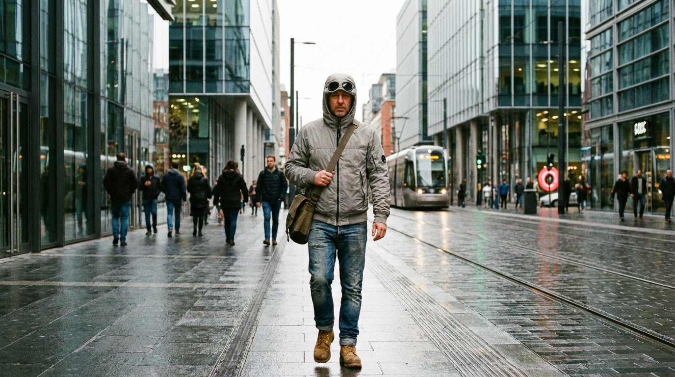 L'histoire de la CP Company veste lunettes | L'Engrenage