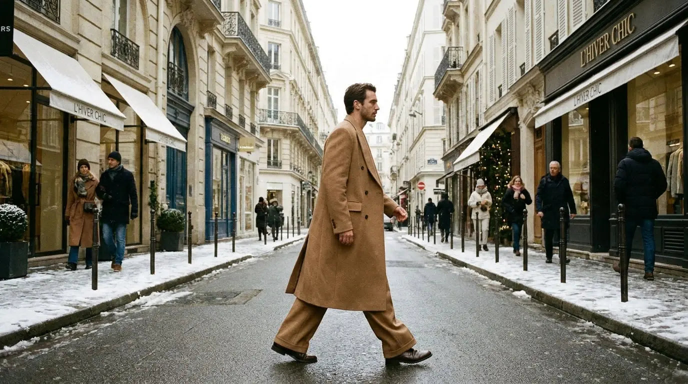 Look hiver homme luxe 2026 | 6 tenues chics et élégantes