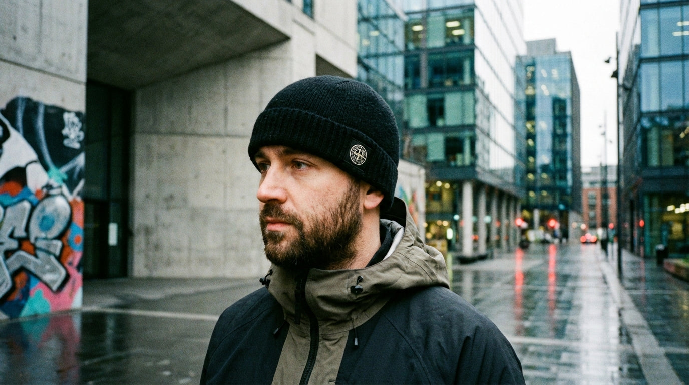 Guide du bonnet Stone Island lunette goggle | L'Engrenage