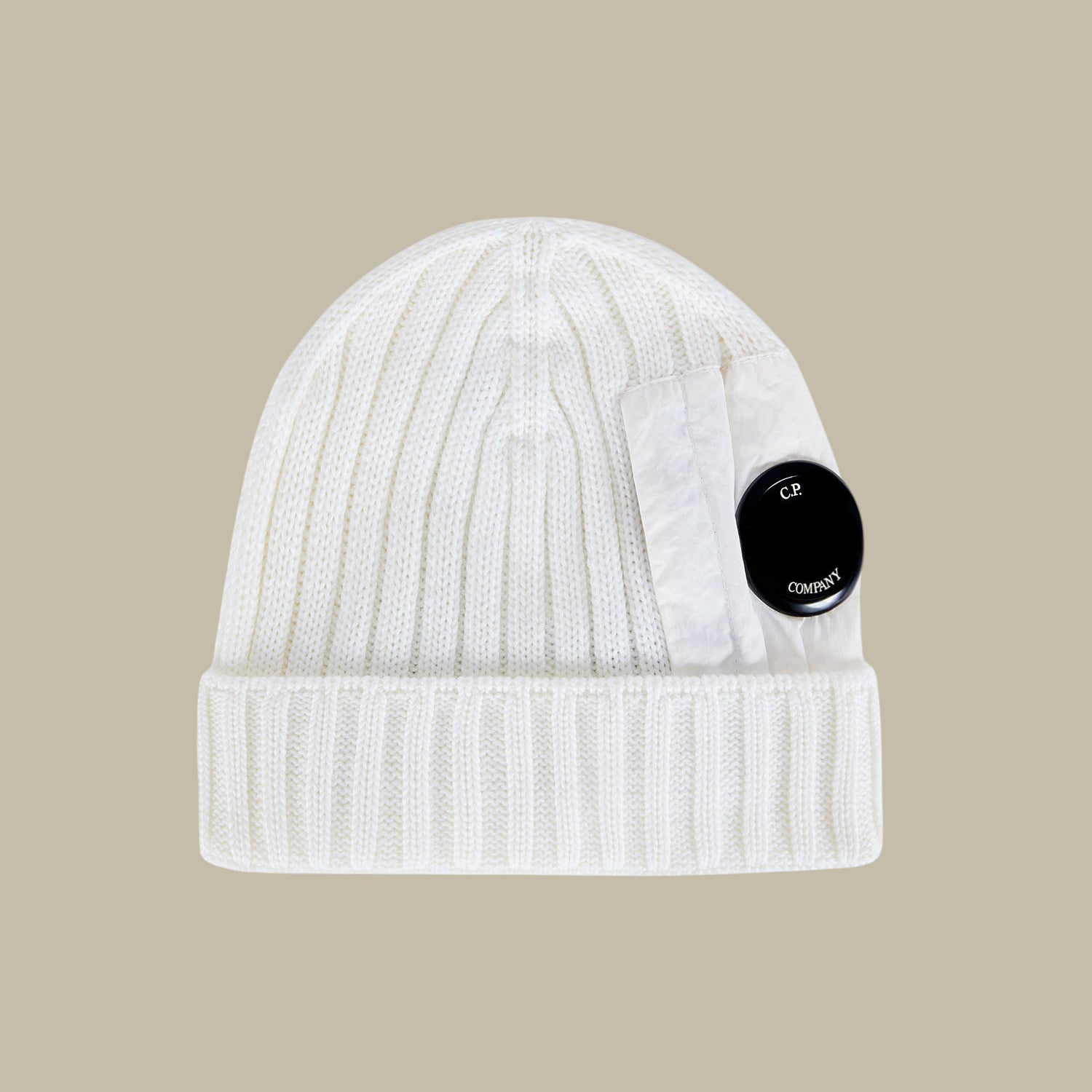 Bonnet C.P. Company Blanc - Poche