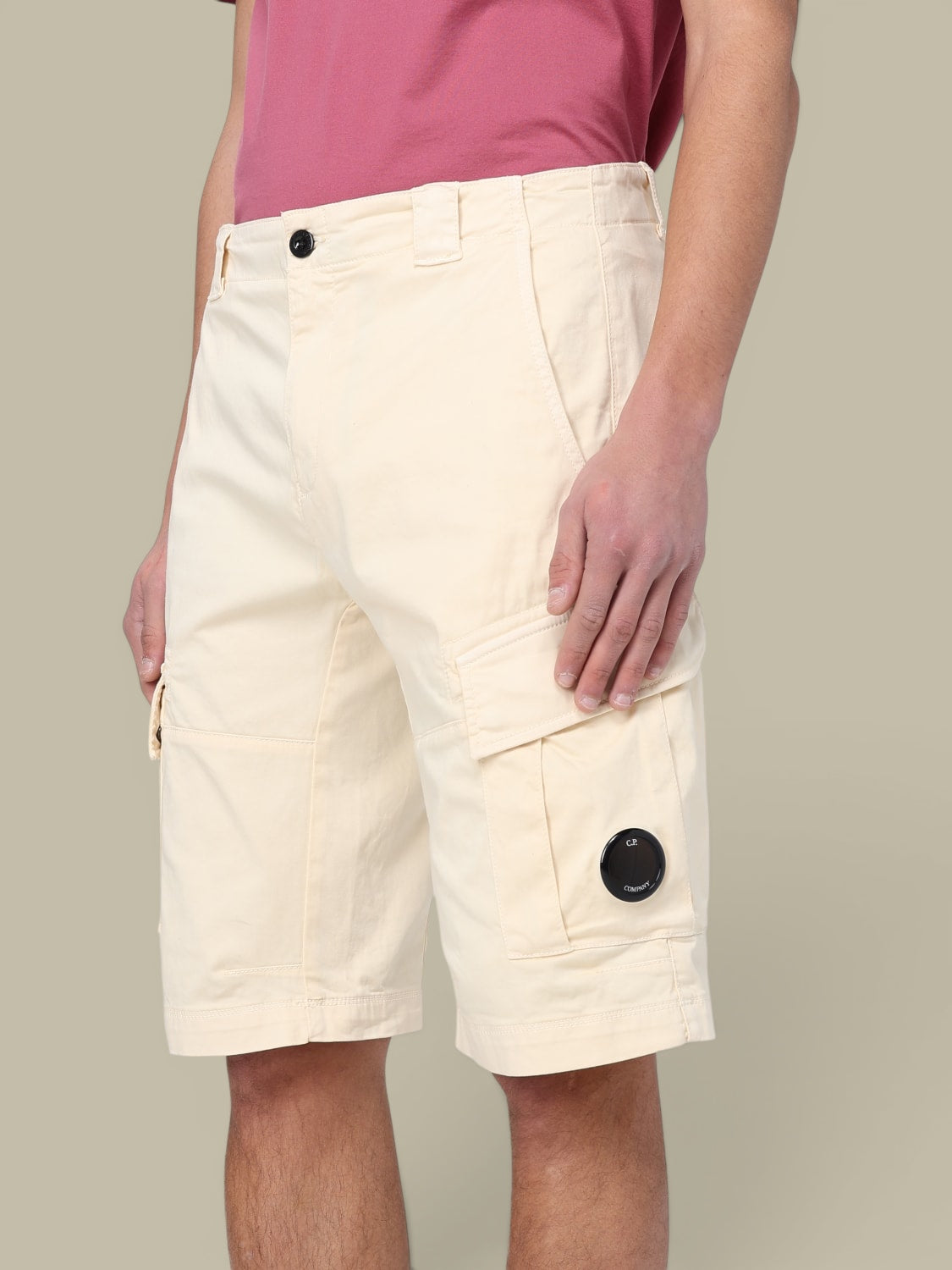 Short - C.P. Company - Beige C.P. Company