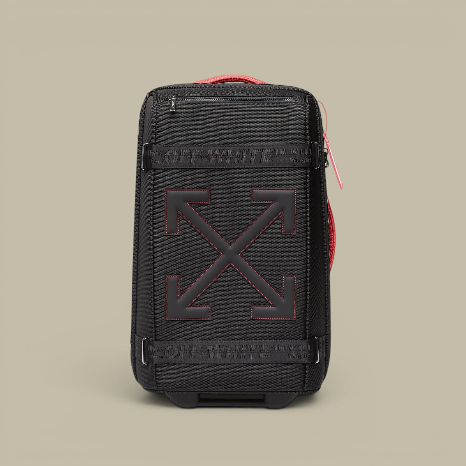 Valise Off-White - Noir & Rouge Off-White