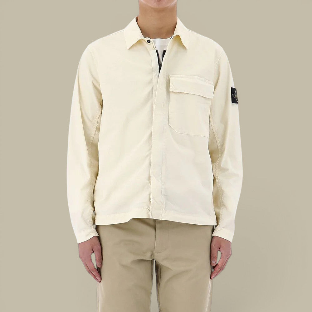 Surchemise Stone Island - Creme Stone Island