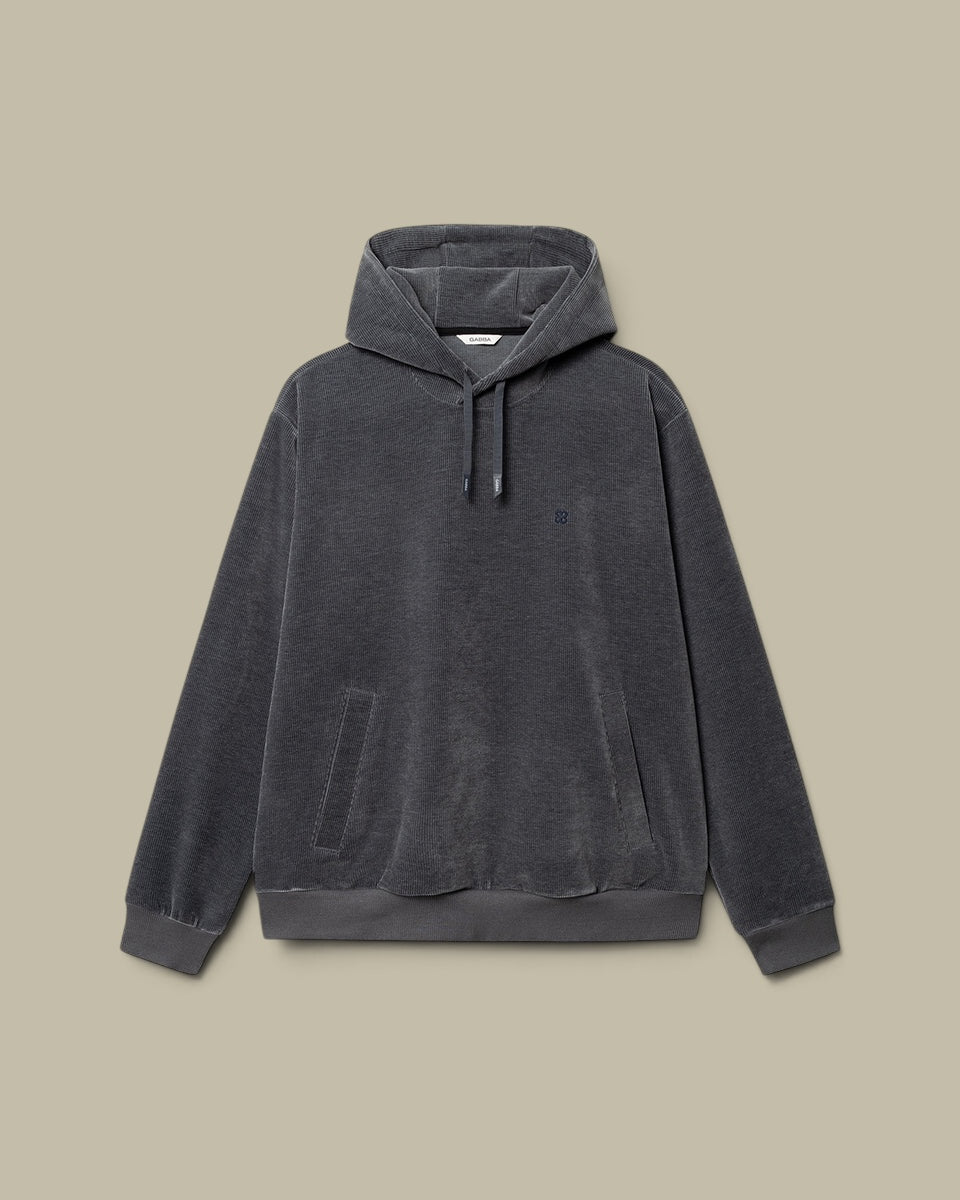 Sweat à Capuche Gabba - Velours Côtelé