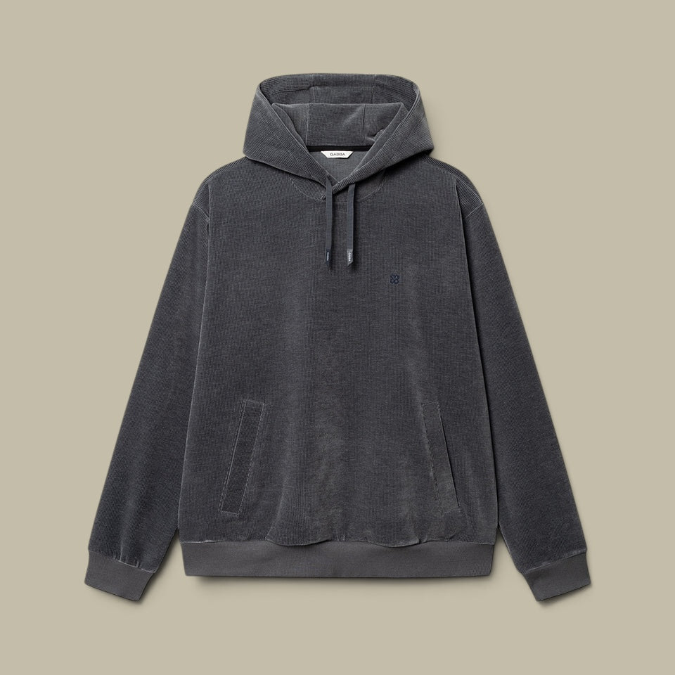 Sweat à Capuche Gabba - Velours Côtelé