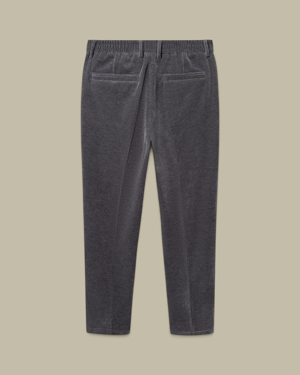 Pantalon  Gabba en Velours Côtelé - Gris