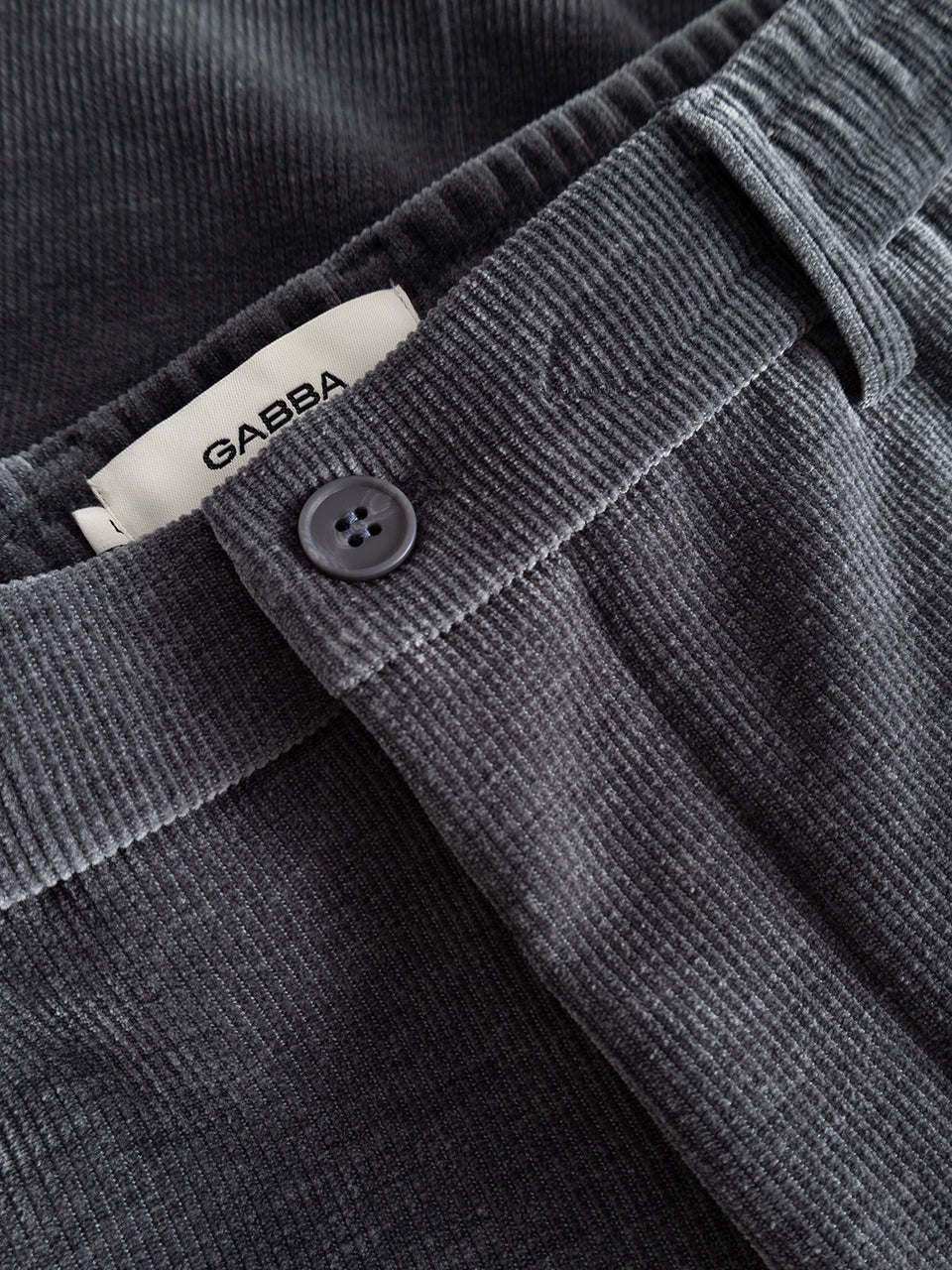Pantalon  Gabba en Velours Côtelé - Gris