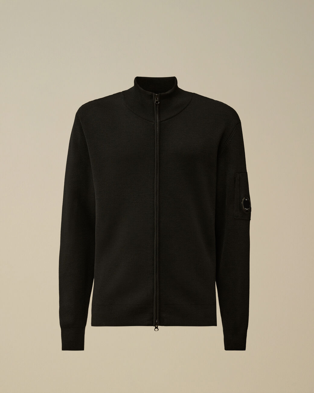 Cardigan C.P. Company Noir - Re-Wool