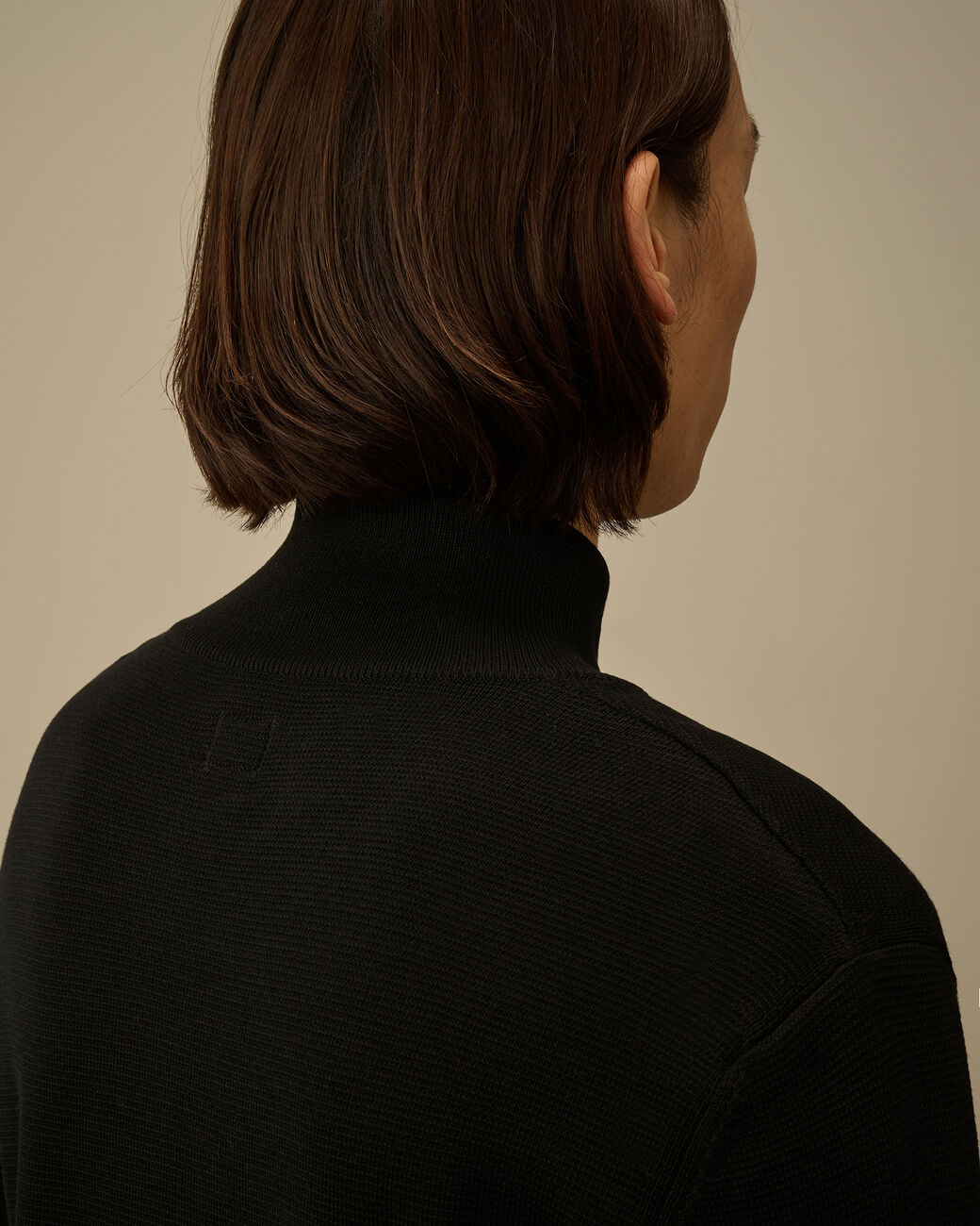 Cardigan C.P. Company Noir - Re-Wool