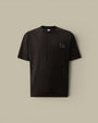 T-Shirt C.P. Company Bleu Marine - Logo Dans Le Dos C.P. Company
