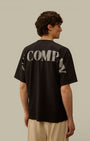 T-Shirt C.P. Company Noir - Logo Dans le Dos C.P. Company