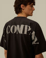 T-Shirt C.P. Company Noir - Logo Dans le Dos C.P. Company