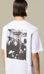 T-shirt Stone Island Blanc - Coton Épais Stone Island
