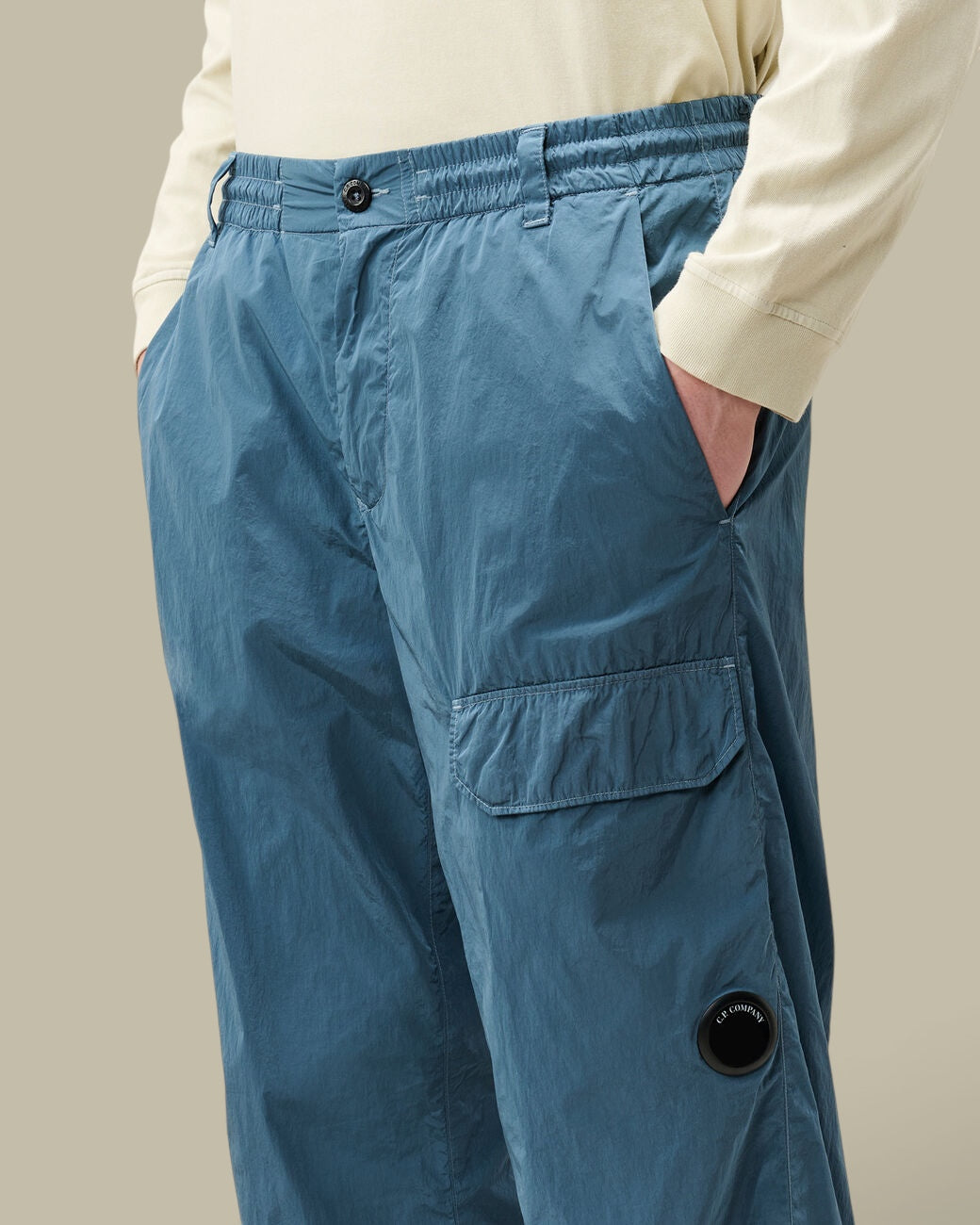Pantalon C.P. Company Bleu - Chrome-R