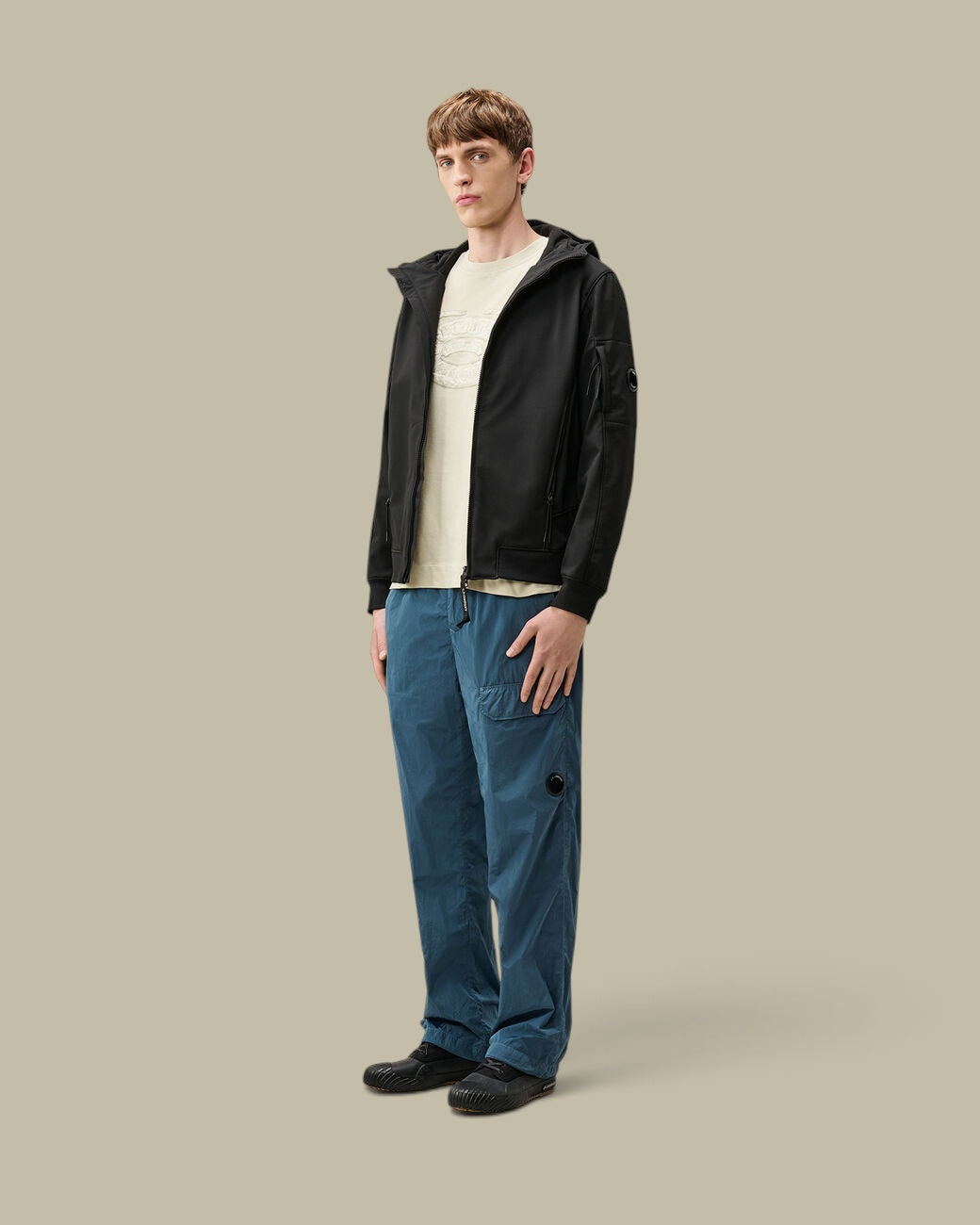 Pantalon C.P. Company Bleu - Chrome-R