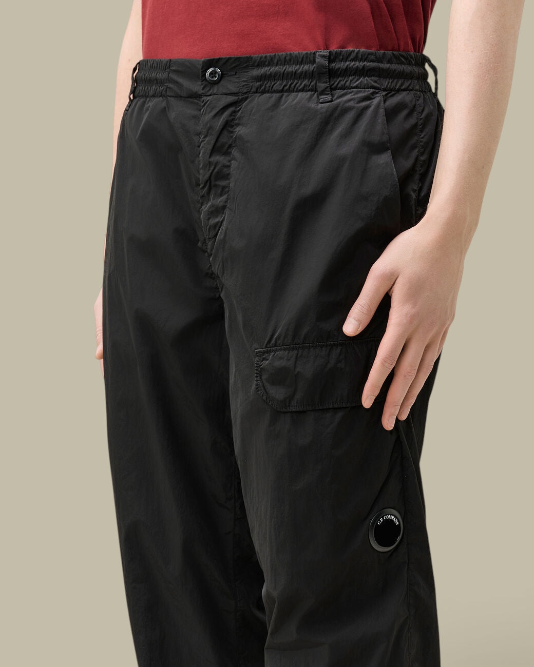 Pantalon C.P. Company Noir - Chrome-R