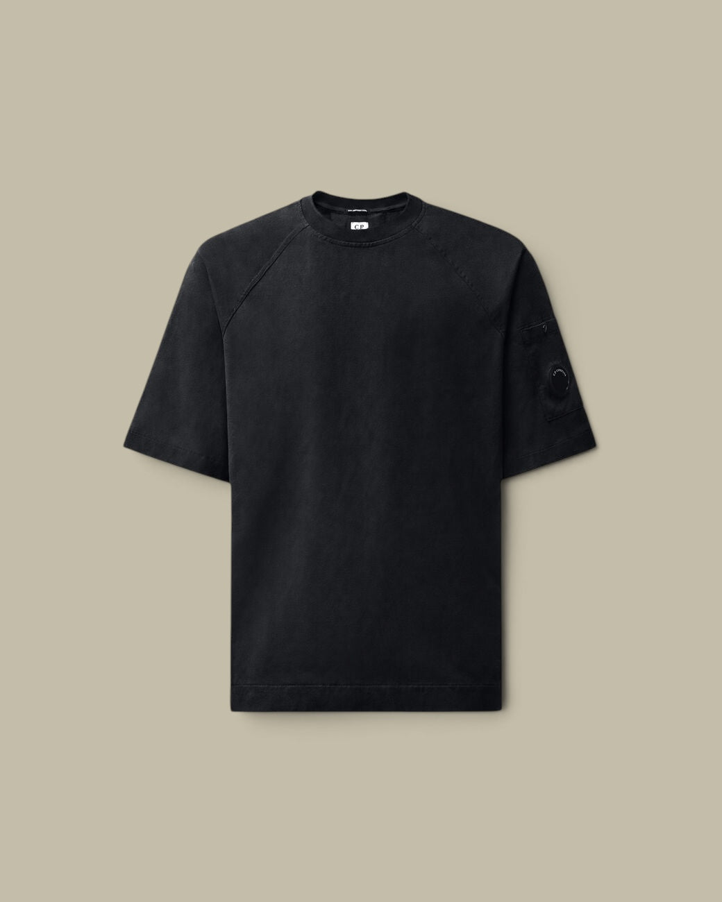 T-Shirt C.P. Company Noir - Lens