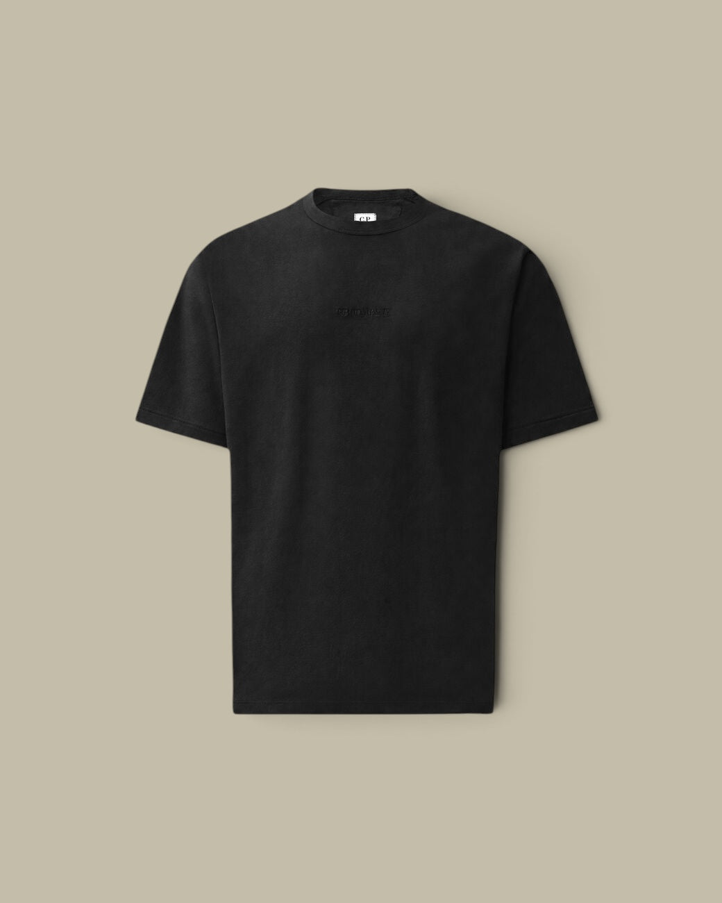 T-shirt C.P. Company Black - Broderie Dans le Dos
