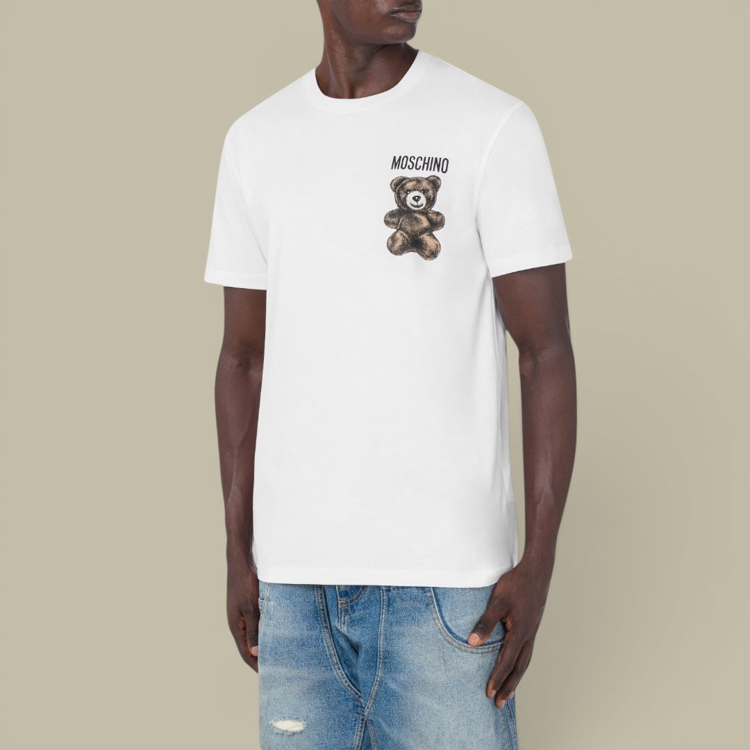 T-Shirt - Moschino - Blanc Moschino