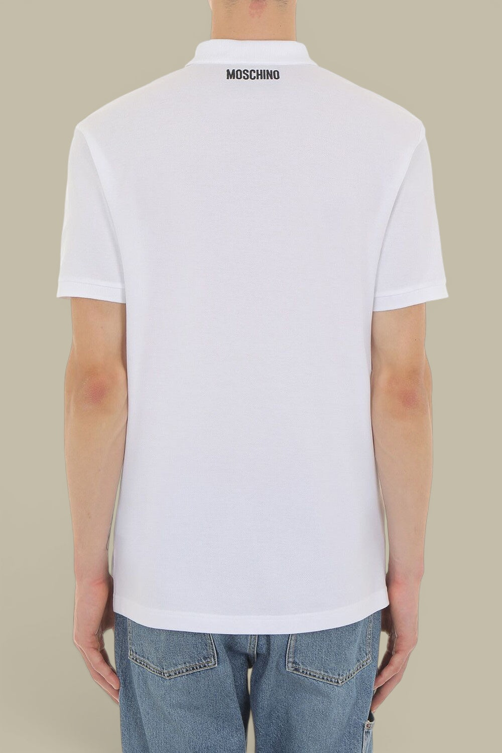 Polo - Moschino - Blanc Moschino