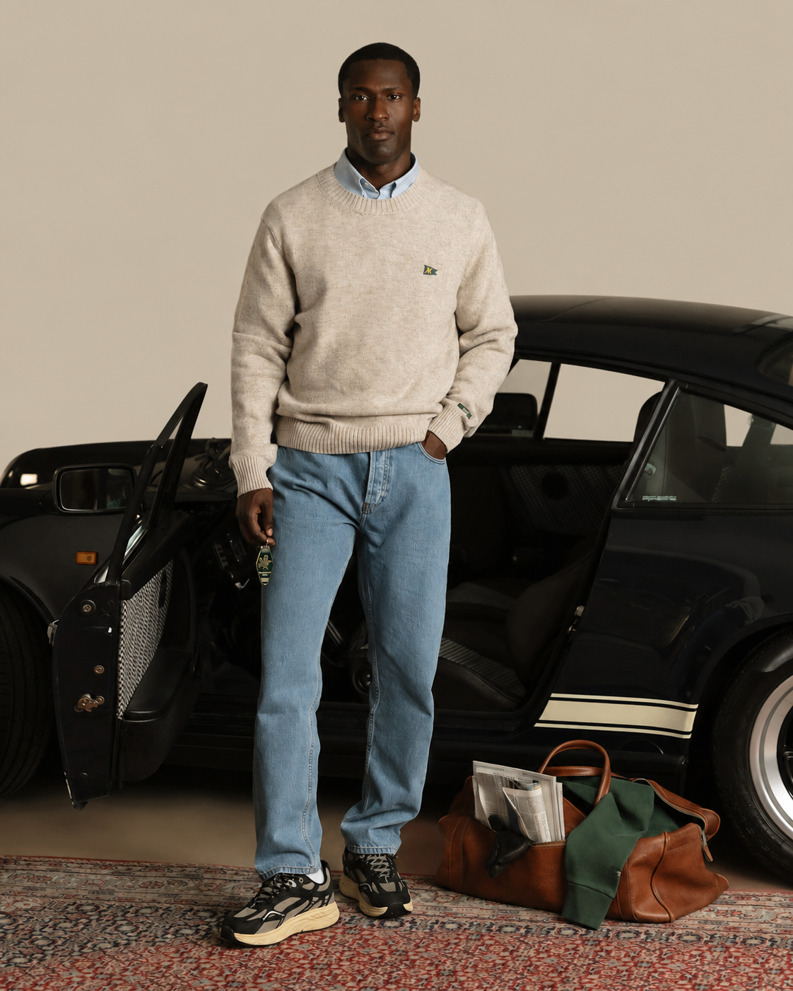 Sneakers The Mercer Black - The Re-Run Max
