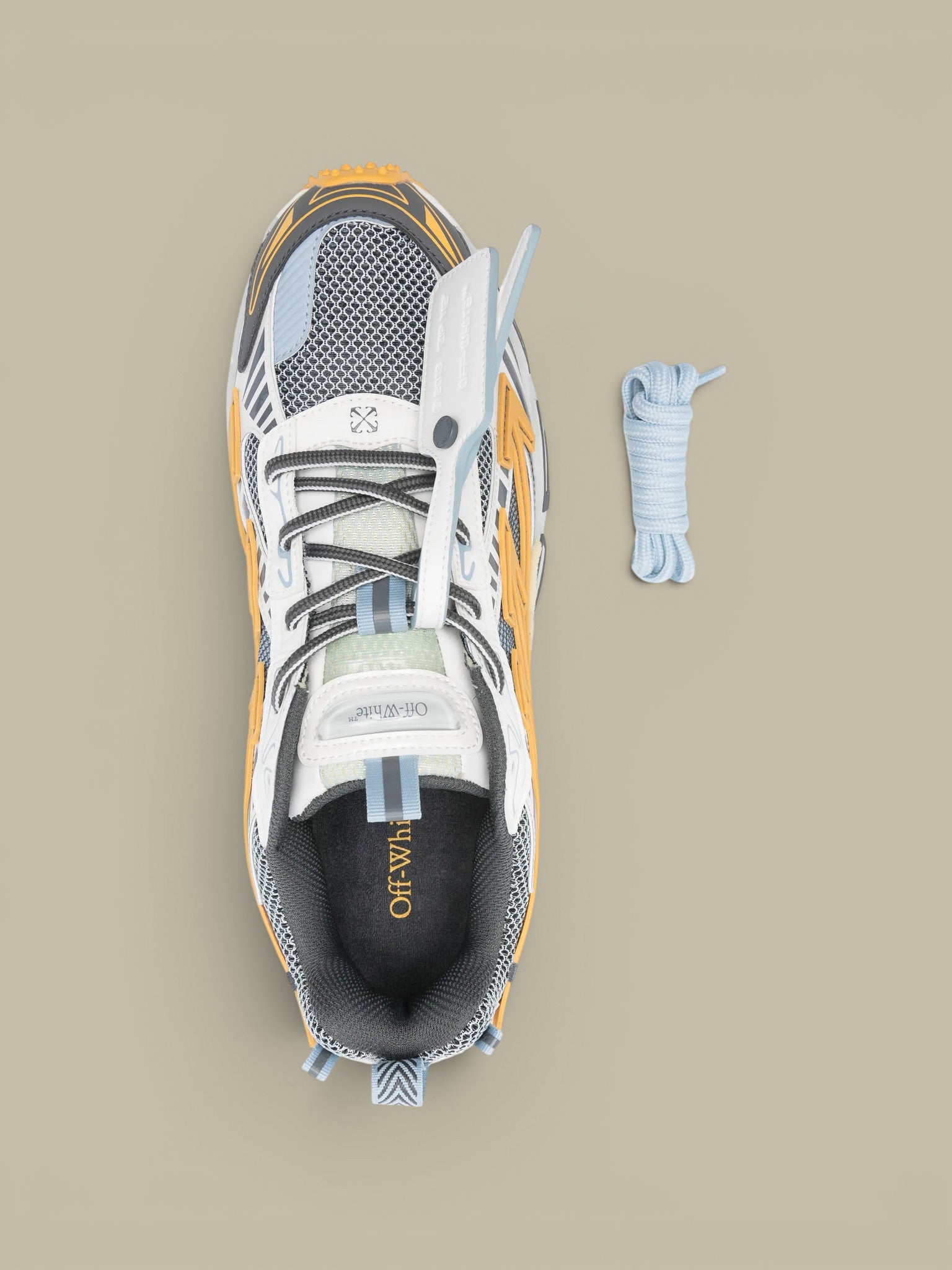 Sneakers Off-White Be Right Back  -  Blue Yellow Off-White