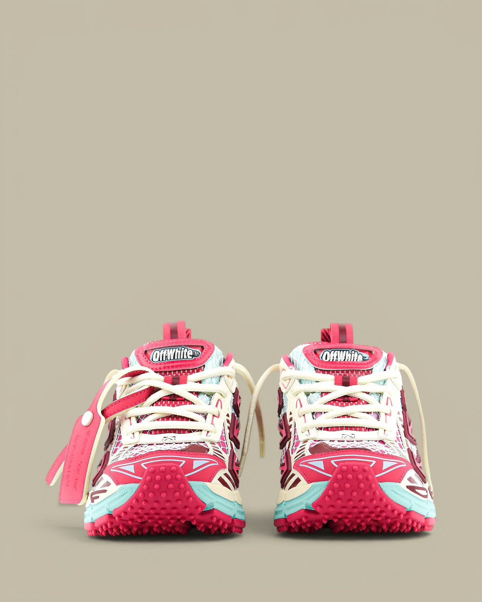 Sneakers Off-White Be Right Back  -  Pink Blue Off-White
