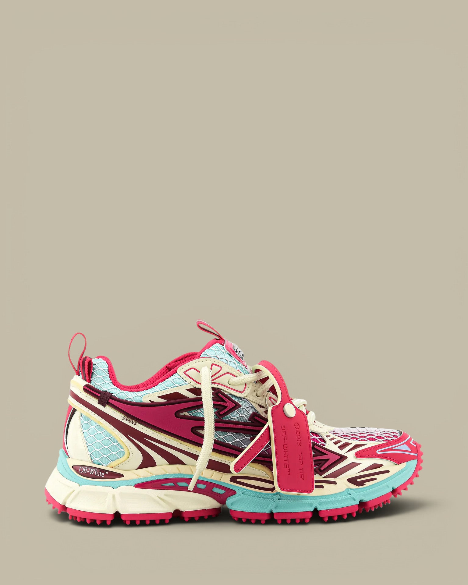 Sneakers Off-White Be Right Back  -  Pink Blue Off-White