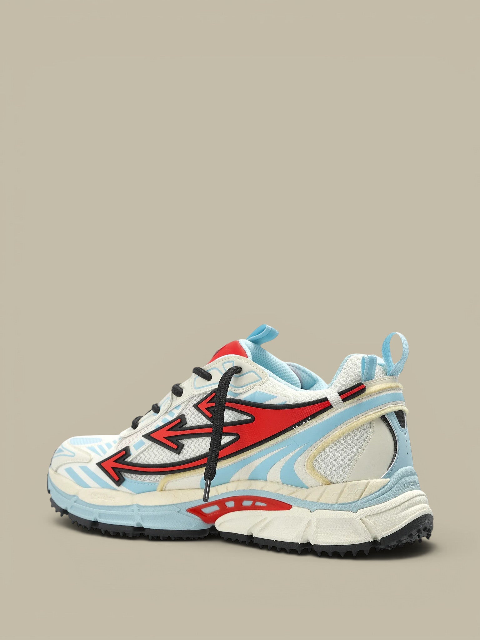 Sneakers Off-White Be Right Back  -  Blue Red Off-White
