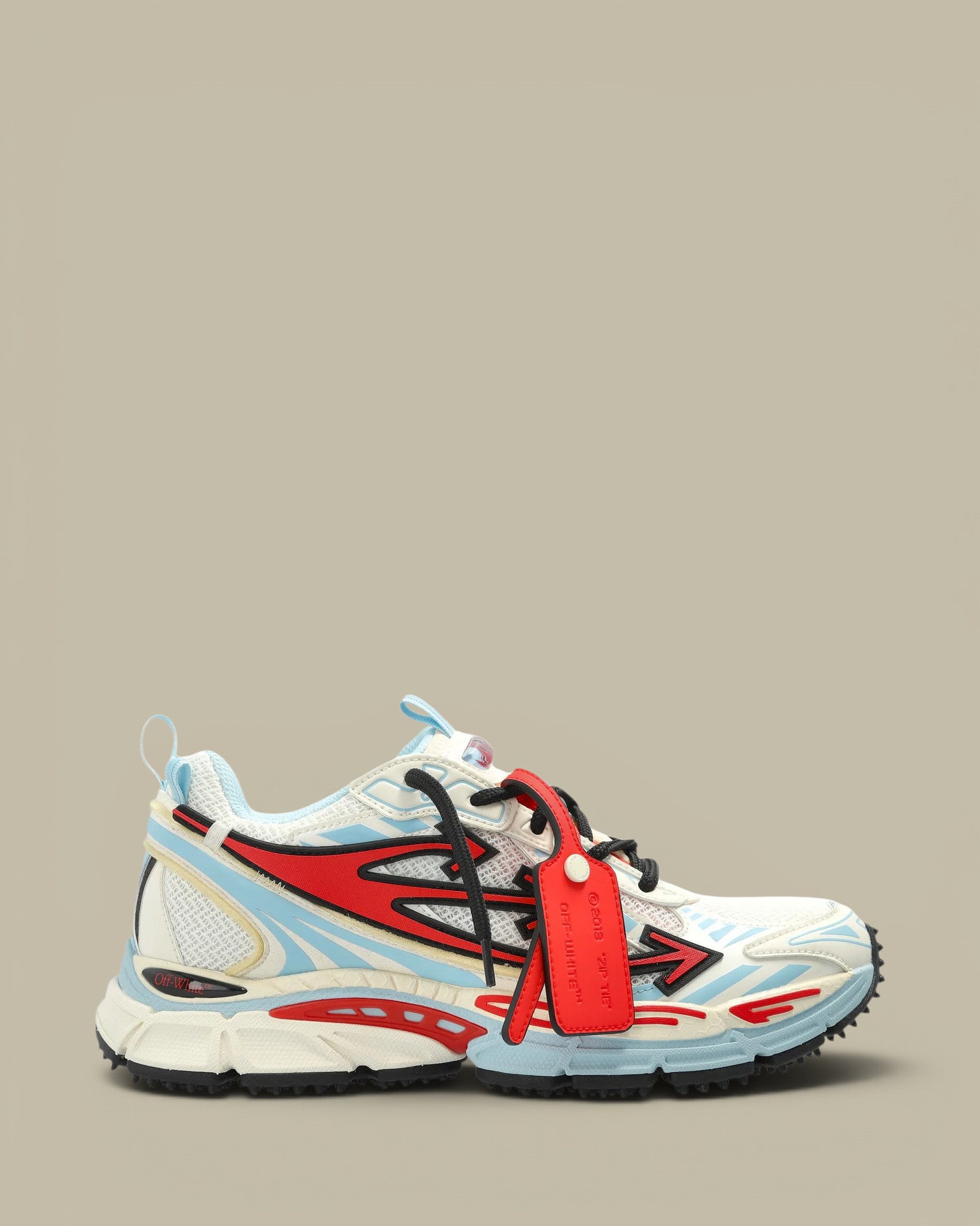 Sneakers Off-White Be Right Back  -  Blue Red Off-White