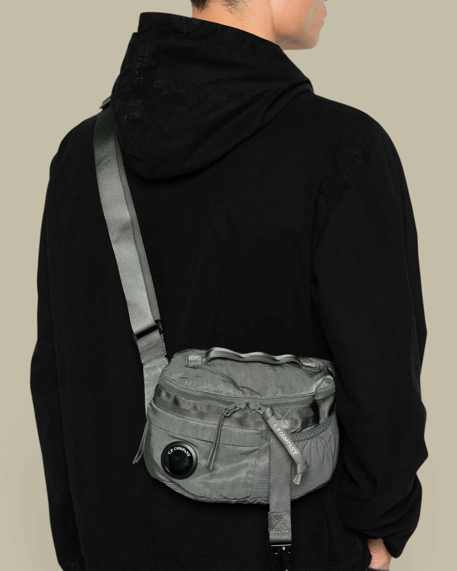 Sacoche C.P Company Kaki - Nylon B Lens
