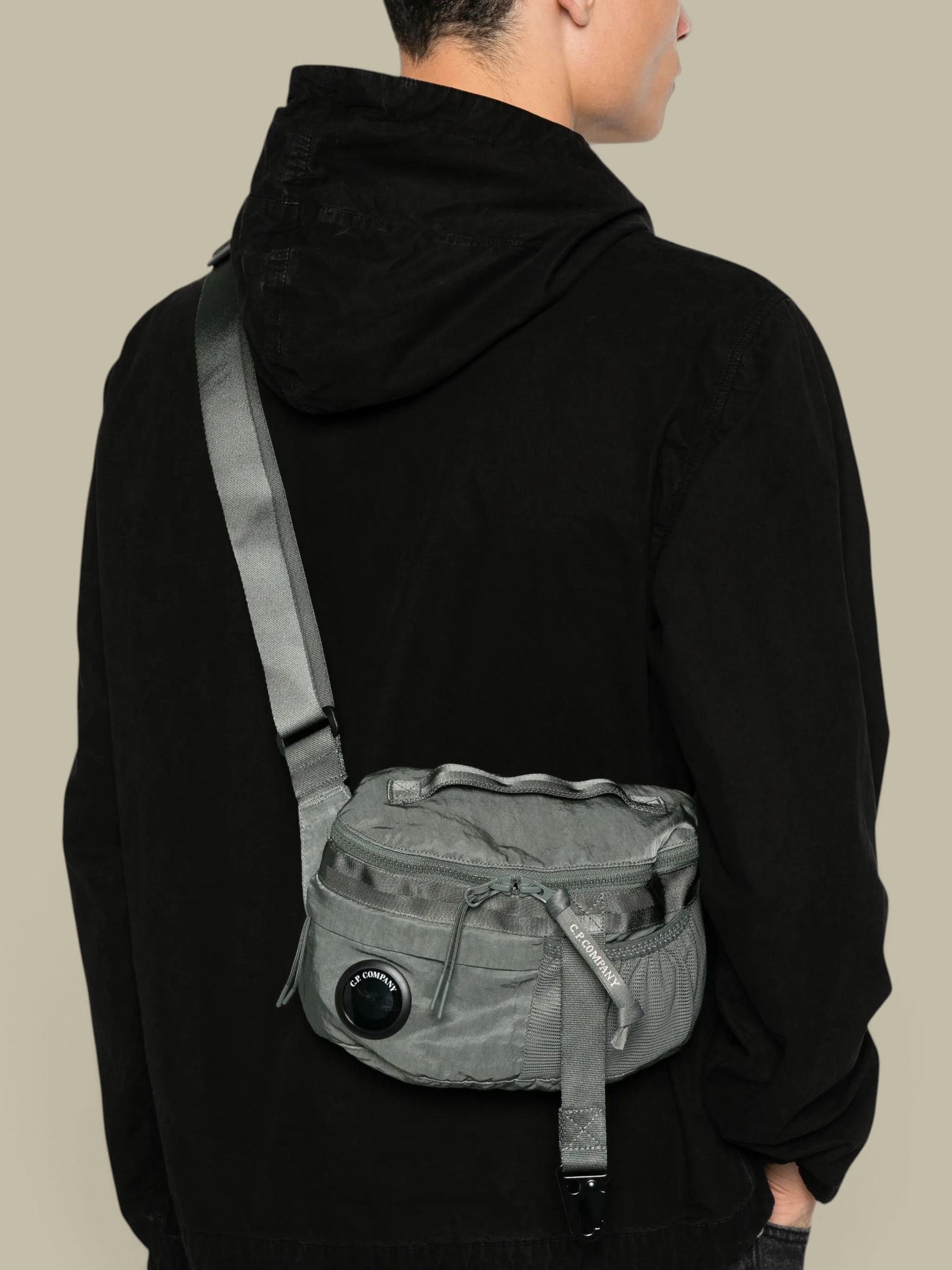 Sacoche C.P Company Kaki - Nylon B Lens