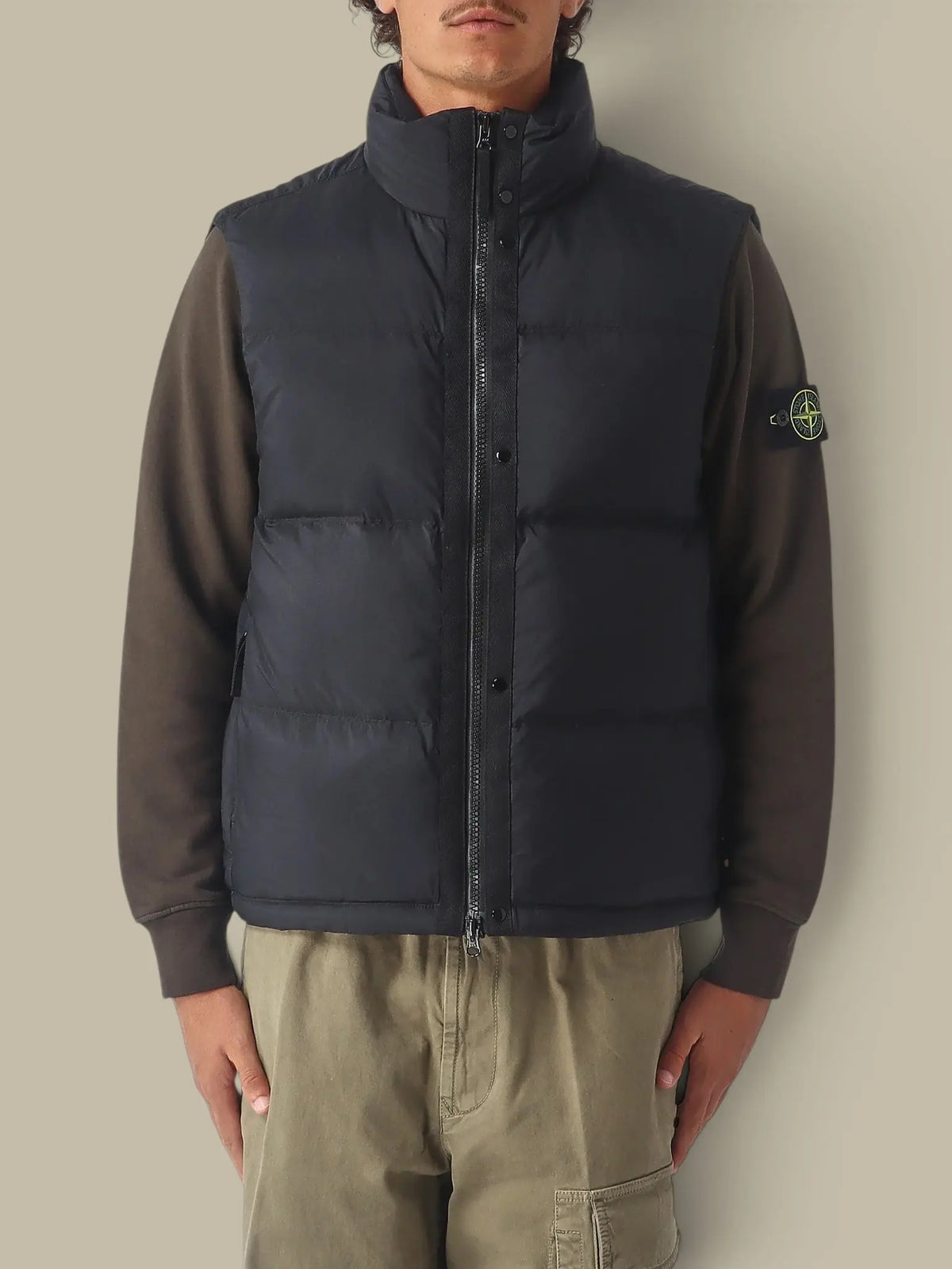 Doudoune Sans Manches Stone island Noir - Matt Ripstop Cordura Stone Island