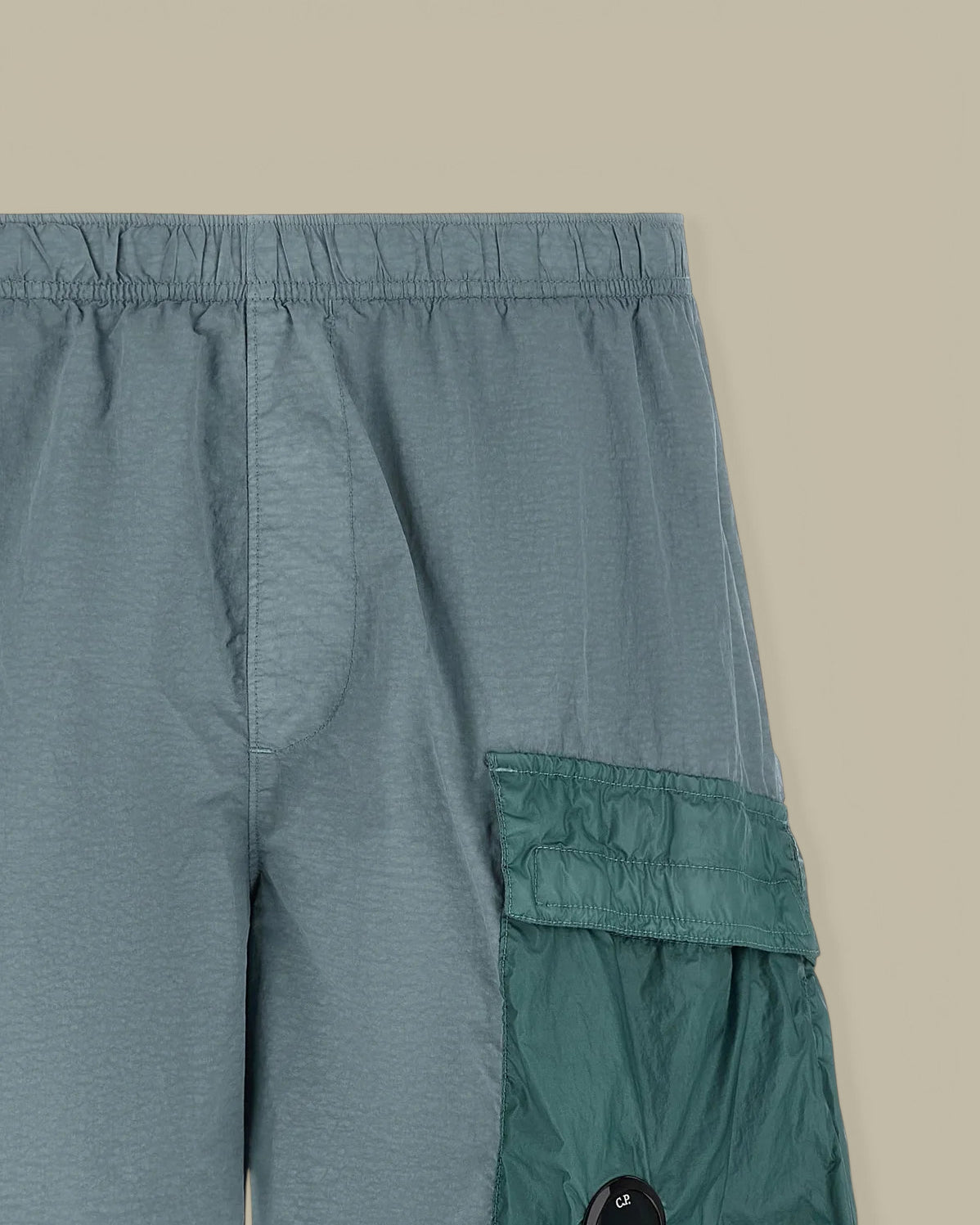 Short de Bain C.P. Company Bleu - Bi-matière C.P. Company