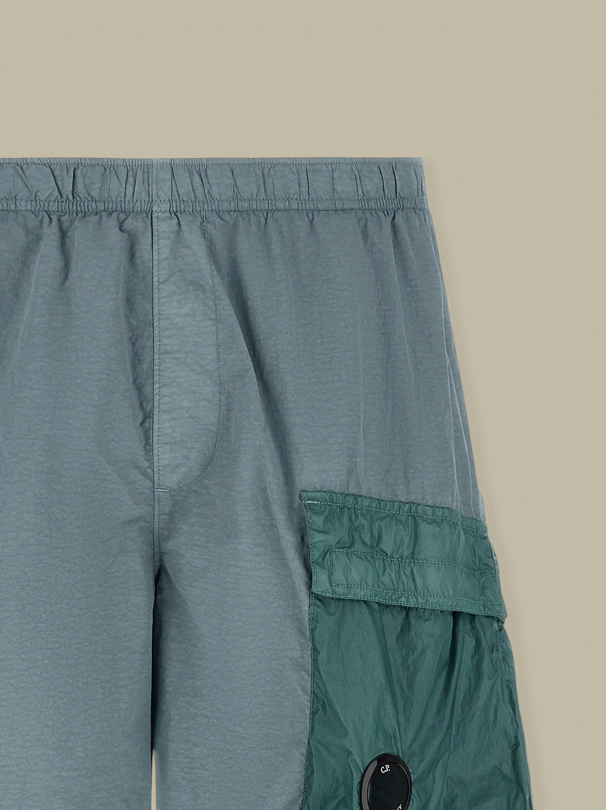 Short de Bain C.P. Company Bleu - Bi-matière C.P. Company