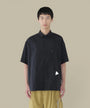 Chemise Manches Courtes And wander - Noir And Wander