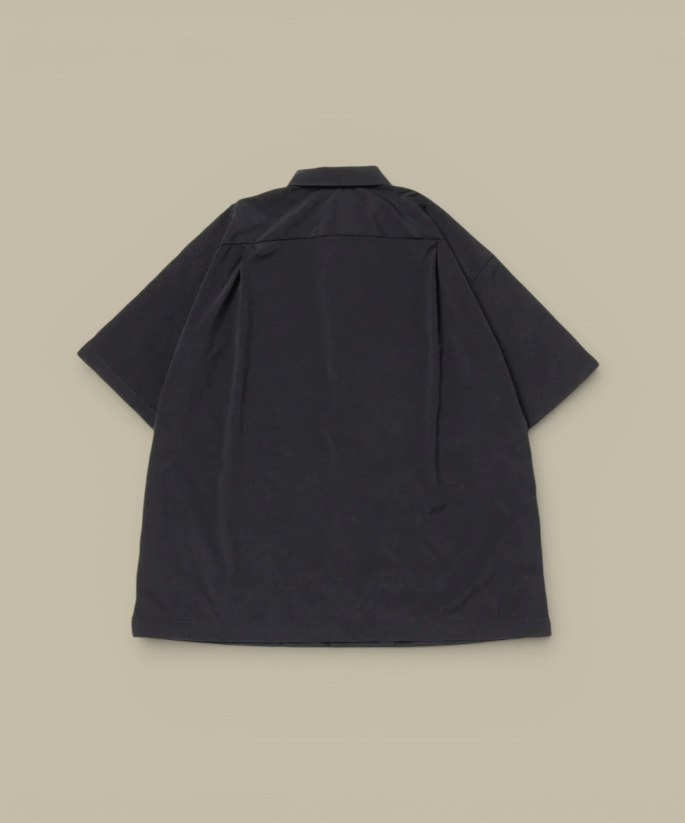 Chemise Manches Courtes And wander - Noir And Wander
