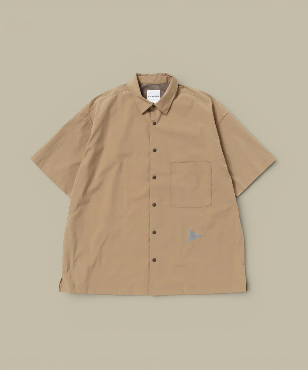 Chemise Manches Courtes And wander - Beige And Wander
