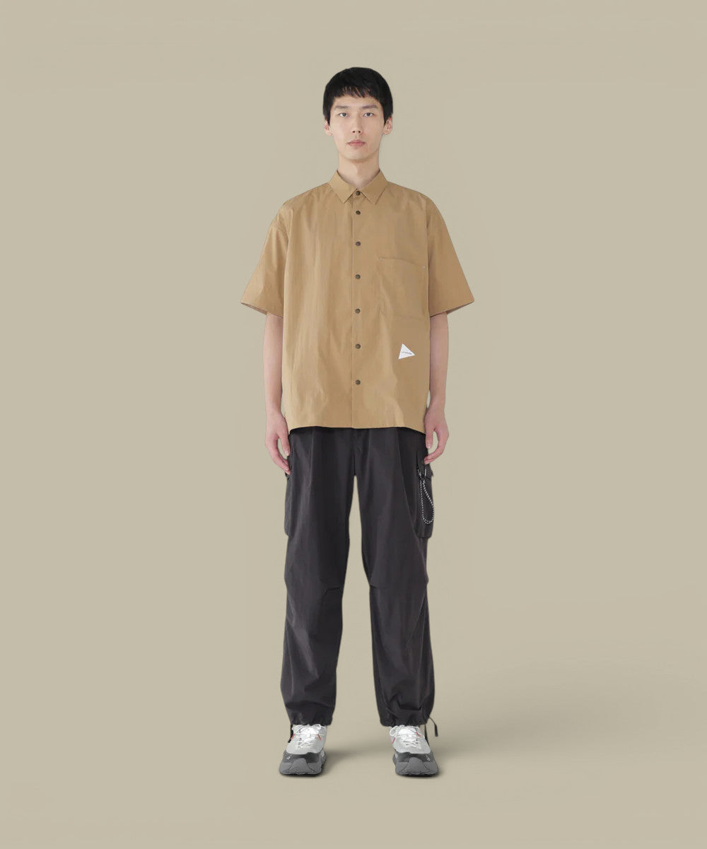 Chemise Manches Courtes And wander - Beige And Wander
