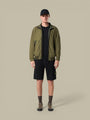 Short Stone Island Noir - Coton Stone Island