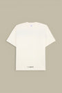 T-Shirt C.P. Company Blanc - Logo Dans Le Dos C.P. Company