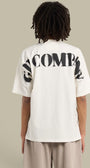 T-Shirt C.P. Company Blanc - Logo Dans Le Dos C.P. Company