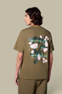 T-Shirt Gertrude Beige - Leonce Spot KHAKI Gertrude