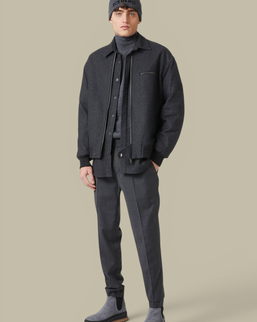 Pantalon Iceberg - Gris iceberg