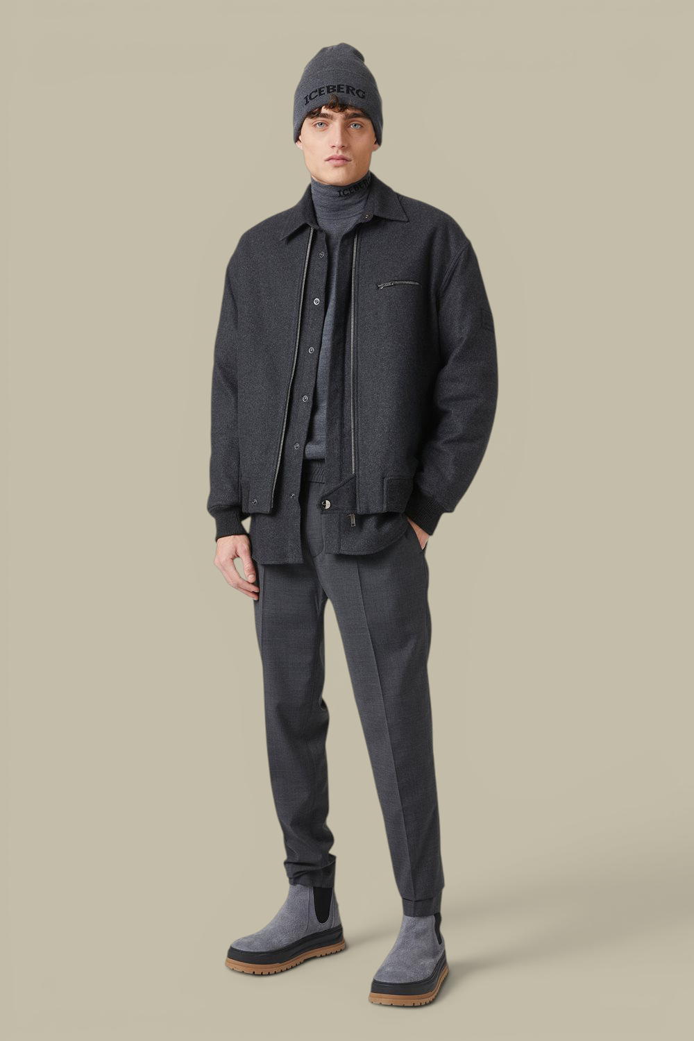 Pantalon Iceberg - Gris iceberg