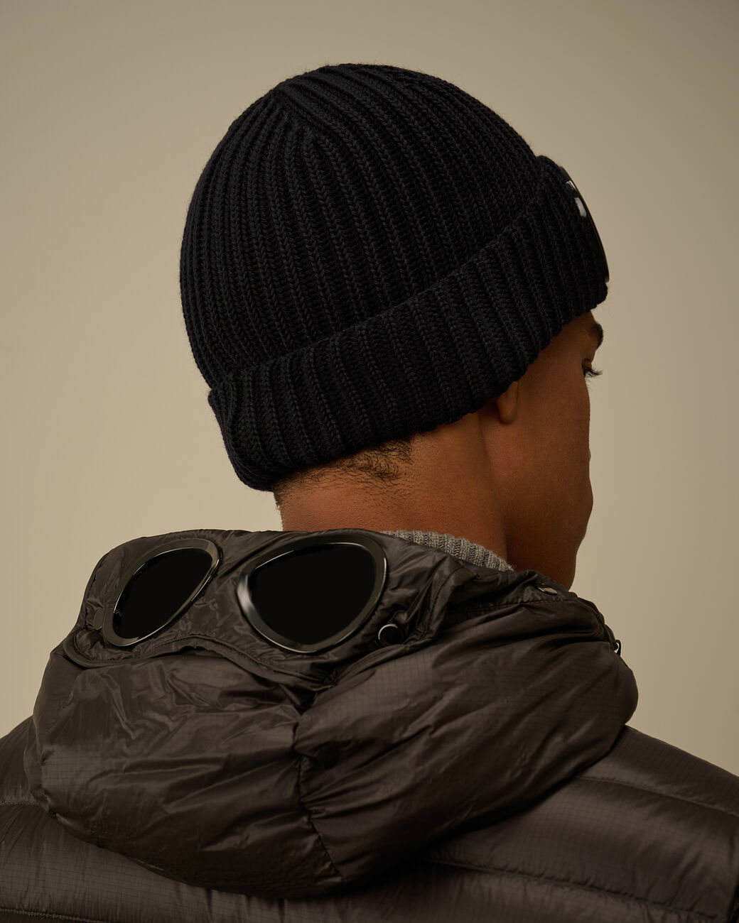 Bonnet C.P. Company Lunette Noir - Goggle