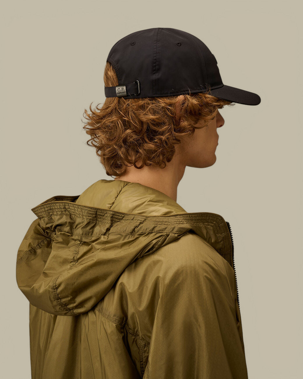 Casquette C.P. Company Noir - Chrome-R C.P. Company