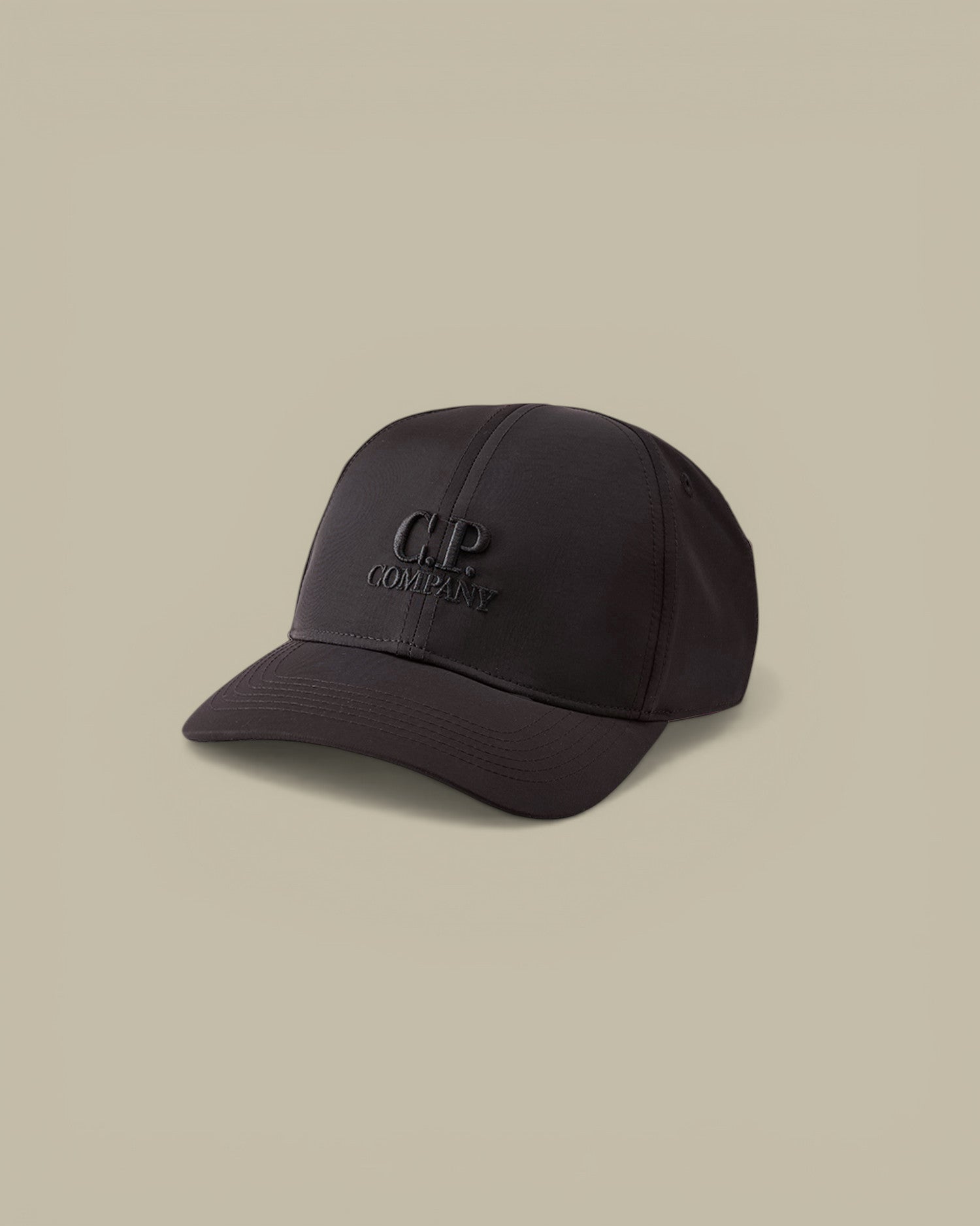 Casquette C.P. Company Noir - Chrome-R C.P. Company