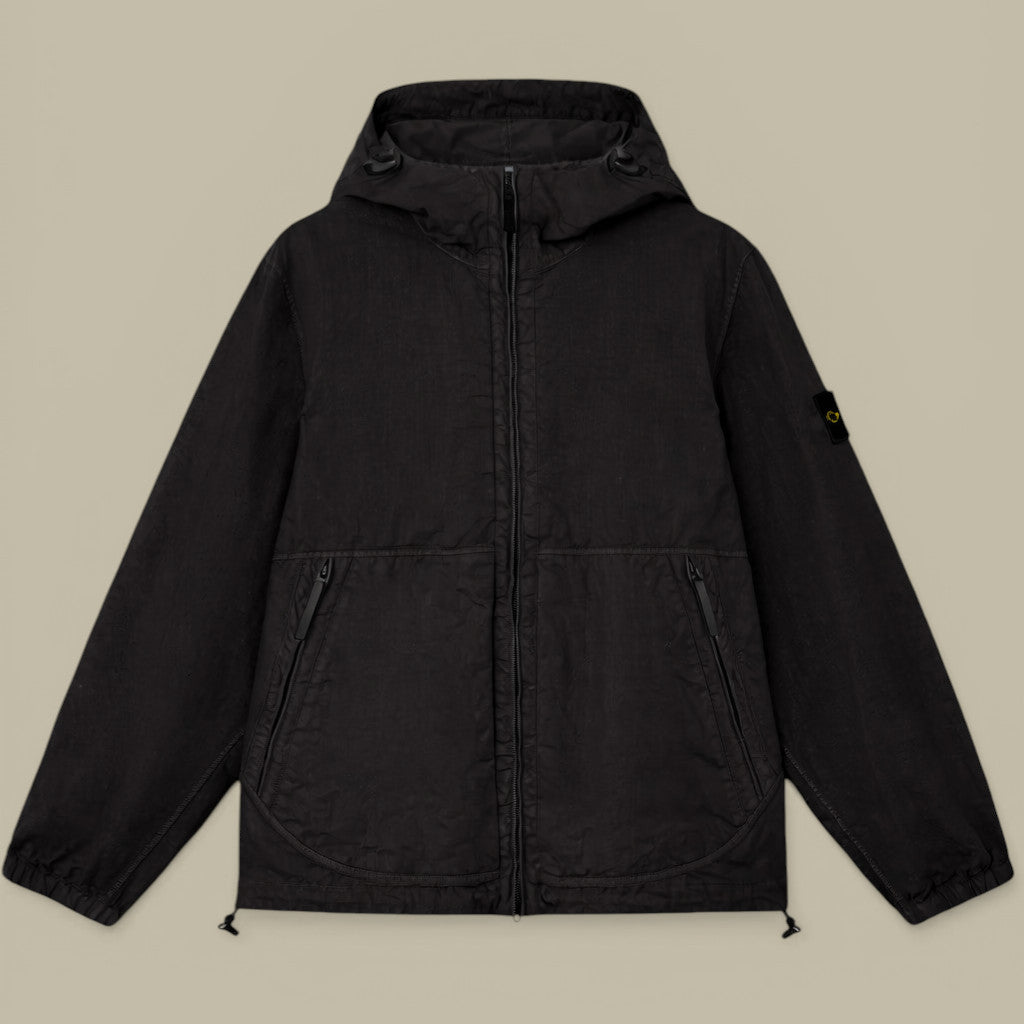 Veste Stone Island Noir - Organic-Look Stone Island